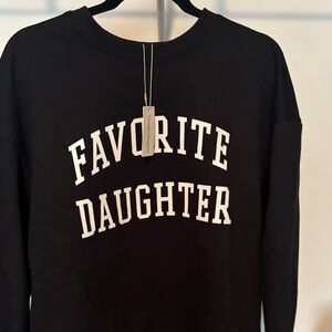Favorite Daughter Black Sweatshirt
